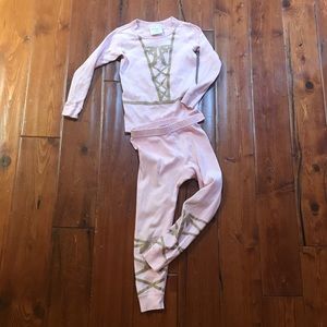 🩰Hanna Andersson Organic Cotton Ballerina PJs